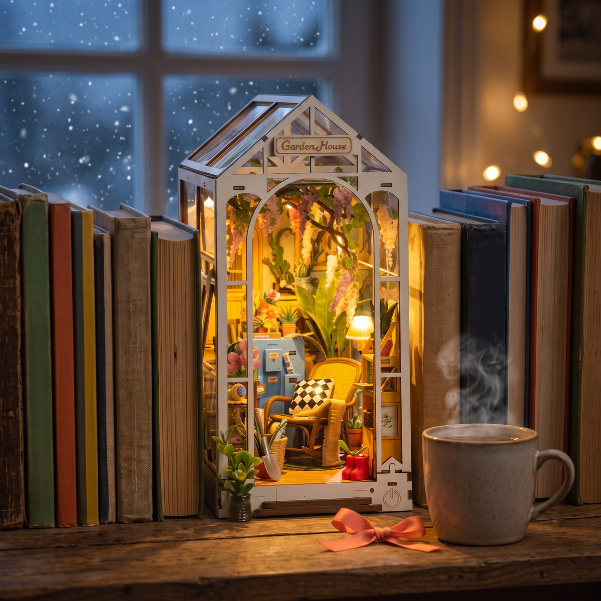 🌿 The Secret Greenhouse Book Nook