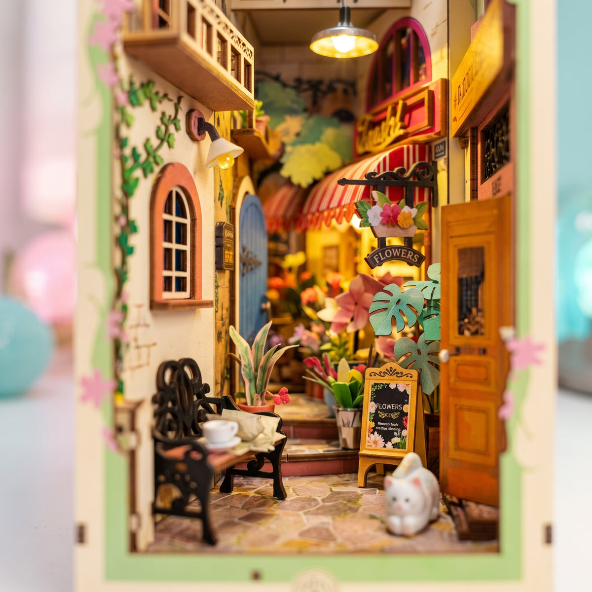 🌸 The Blooming Café Book Nook