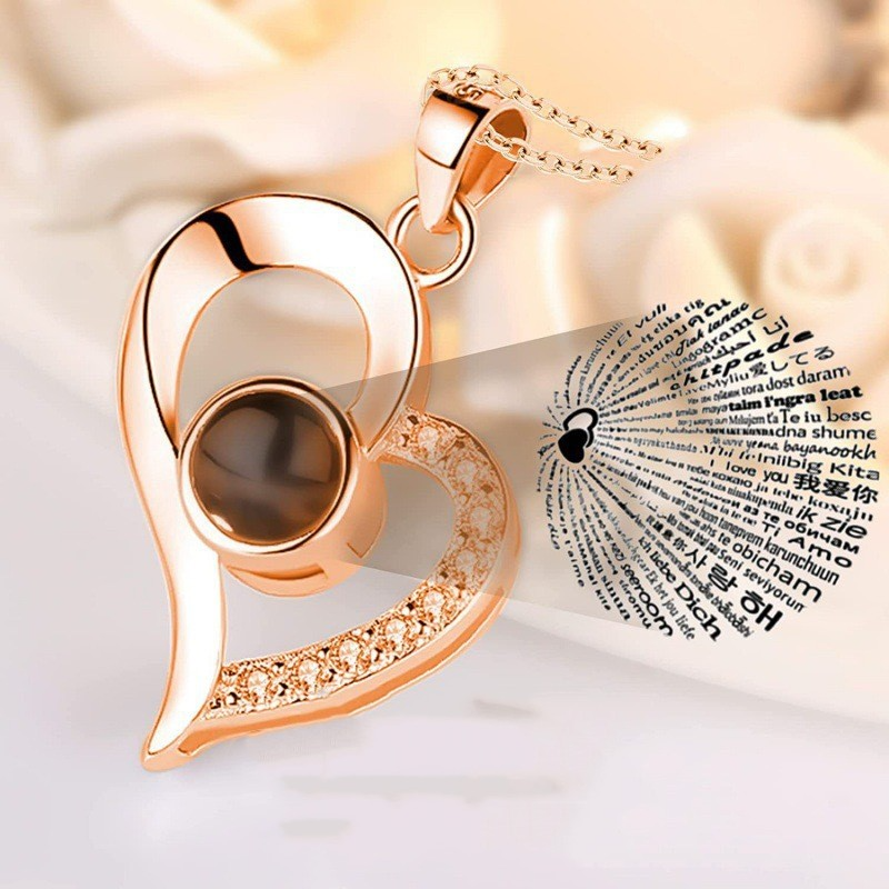 I Love You in 100 Languages Necklace